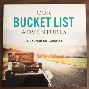 Our Bucket List Adventures book for Couples NWOT